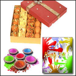 "Colorful Holi with Sweets - Click here to View more details about this Product